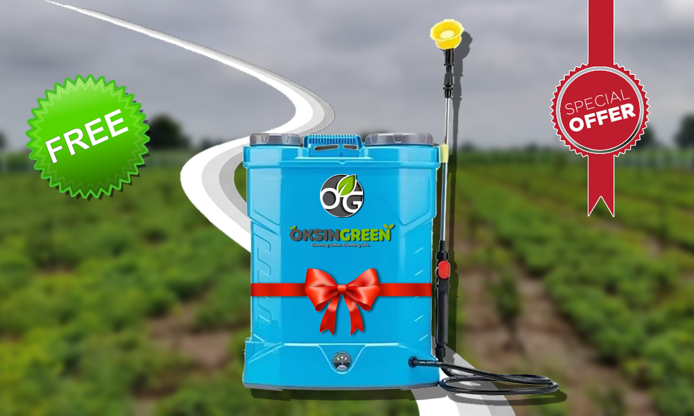 Oksingreen Care Offer: Free Electric Sprayer Tank!